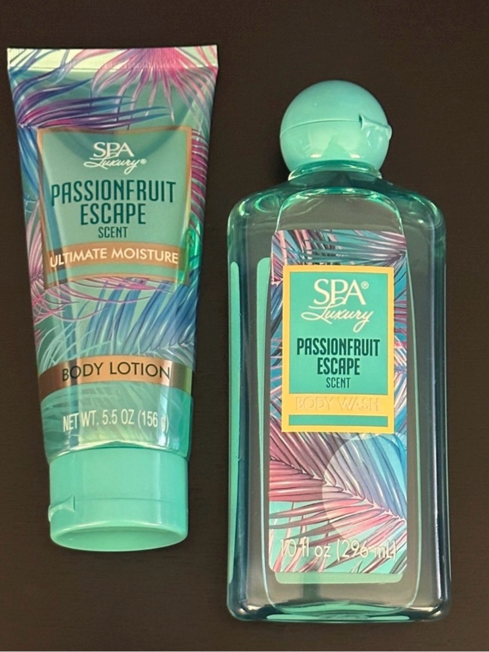 💜 SPA Luxury Passionfruit Escape Body Lotion & Body Wash